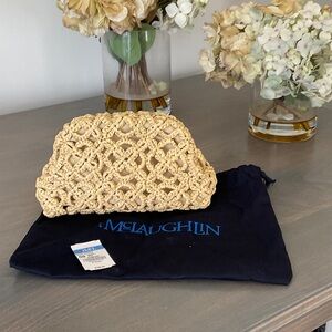 J. McLaughlin Bambi Hand Crochet Clutch